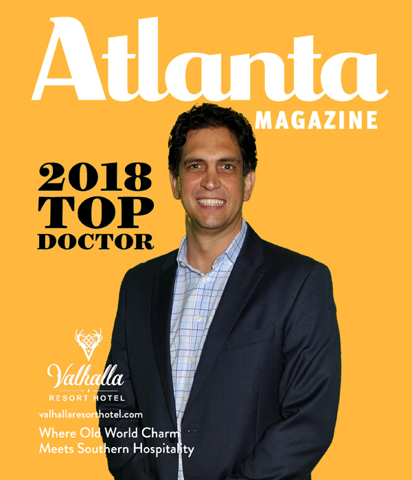 Dr. Dominic Carreira Named 2018 Top Doctor Atlanta Magazine