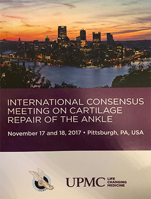 International Consensus Meeting on Cartilage Repair of the Ankle